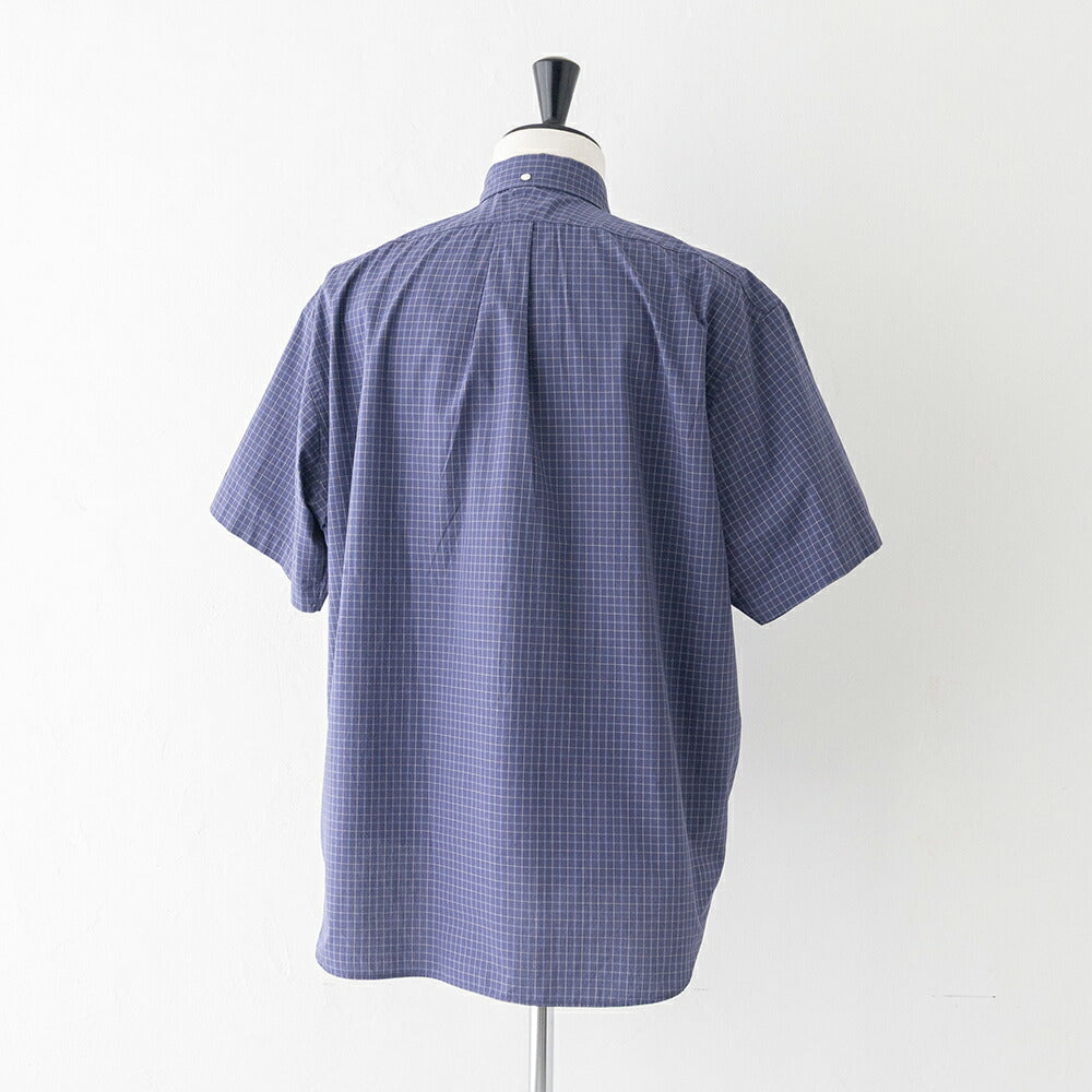 ジムフレックスコットンワッシャーボタンダウン半袖シャツ(GY-B0248OGC)COTTONWASHERFINISHB.D.SHIRTS/SGYMPHLEX(メンズ)【2026春夏】*送料無料*【後払い決済不可】*