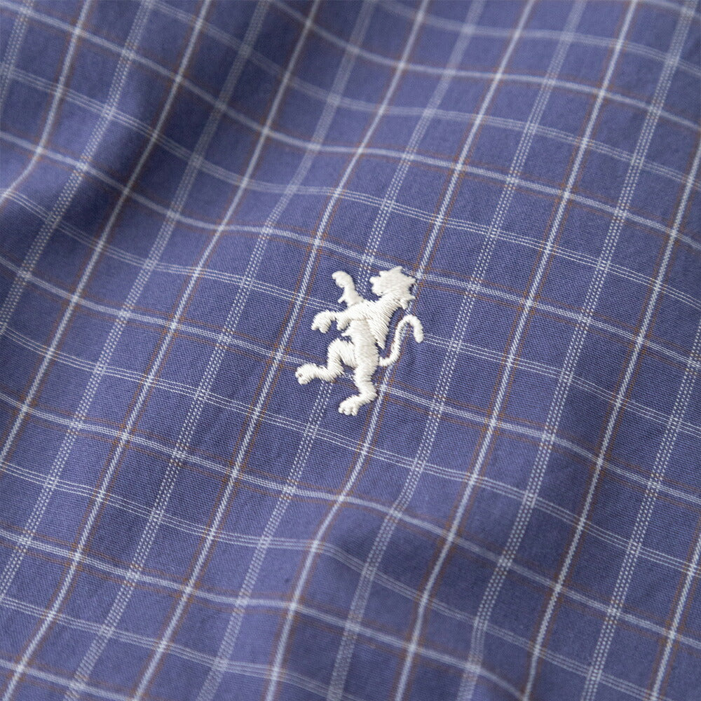 ジムフレックスコットンワッシャーボタンダウン半袖シャツ(GY-B0248OGC)COTTONWASHERFINISHB.D.SHIRTS/SGYMPHLEX(メンズ)【2026春夏】*送料無料*【後払い決済不可】*