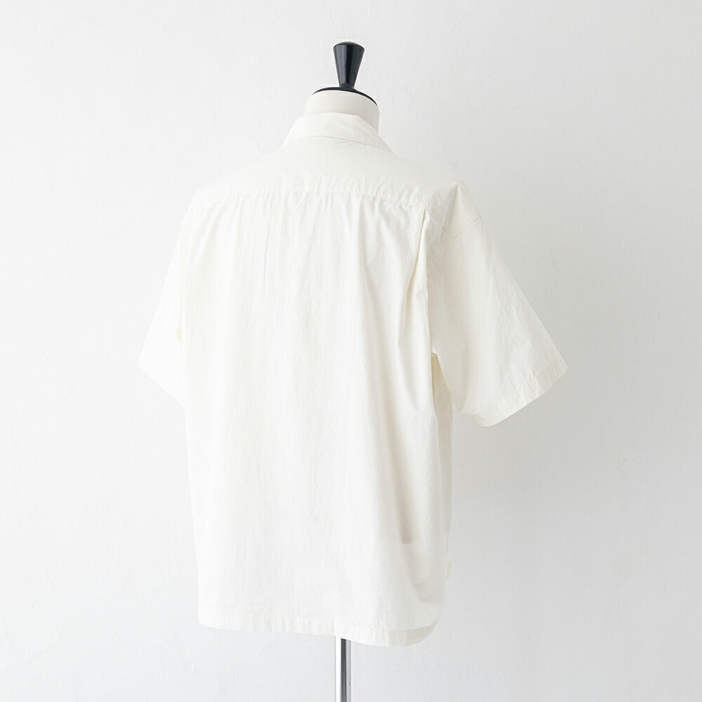 ジムフレックスコットンタイプライター半袖オープンカラーシャツ(GY-B0462OTR)DYECOTTON80TYPEWRITEROPENCOLLARSHIRTS/SGYMPHLEX(メンズ)【2026春夏】*送料無料*【後払い決済不可】*
