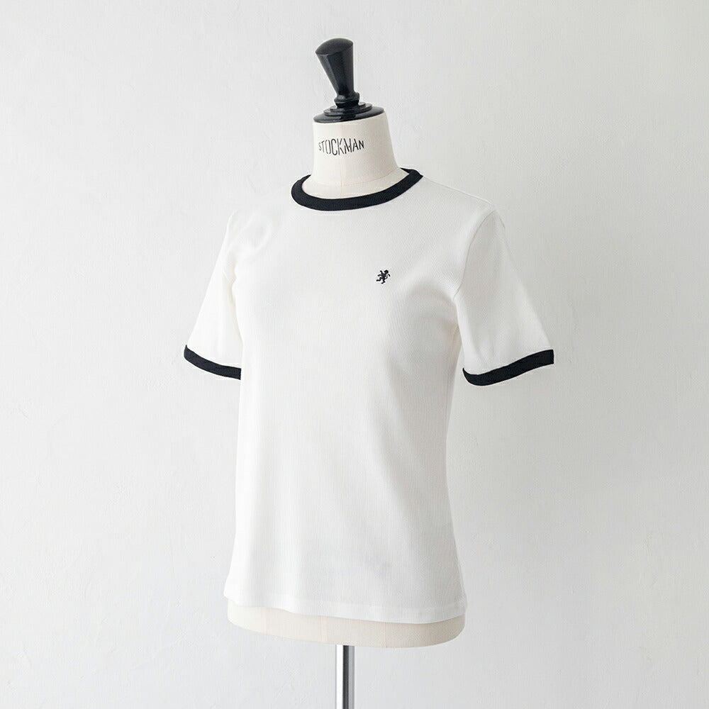 ジムフレックスリンガーTシャツ(GY-C0326VRL)RIBJERSEYCREWNECKRINGERT-SHIRTGYMPHLEX(レディース)【2026春夏】*送料無料*【後払い決済不可】*