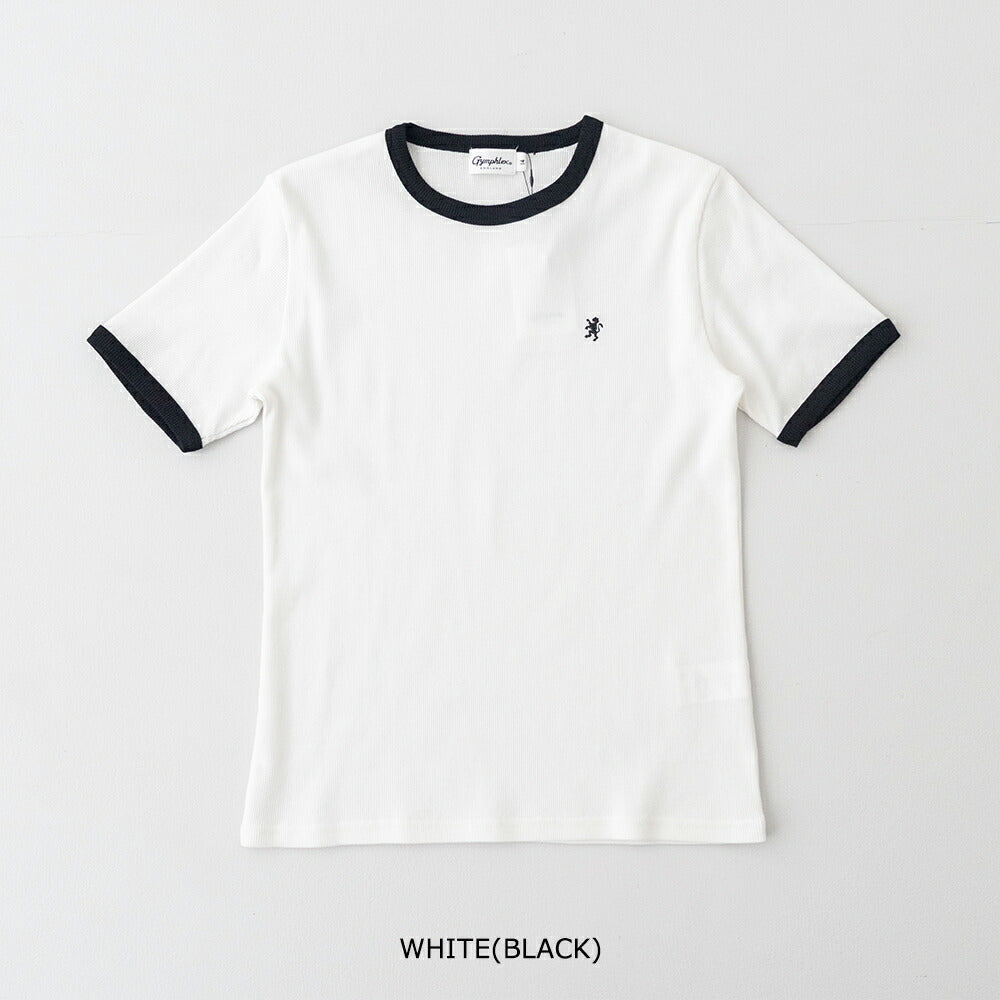 ジムフレックスリンガーTシャツ(GY-C0326VRL)RIBJERSEYCREWNECKRINGERT-SHIRTGYMPHLEX(レディース)【2026春夏】*送料無料*【後払い決済不可】*