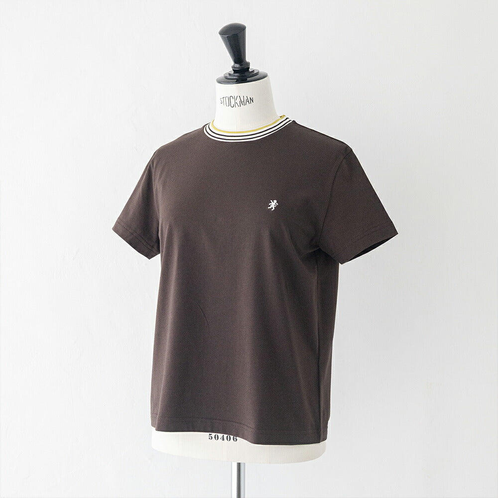 ジムフレックスクルーネックラインTシャツ(GY-C0448CCB)COTTONSPANDEXJERSEYCREWNECKKNIT-LINET-SHIRTGYMPHLEX(レディース)【2026春夏】*送料無料*【後払い決済不可】*