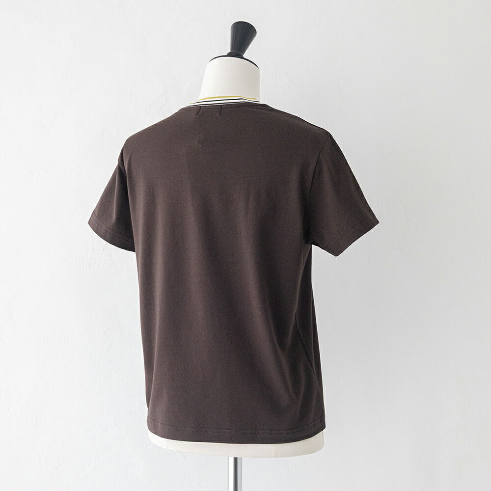 ジムフレックスクルーネックラインTシャツ(GY-C0448CCB)COTTONSPANDEXJERSEYCREWNECKKNIT-LINET-SHIRTGYMPHLEX(レディース)【2026春夏】*送料無料*【後払い決済不可】*
