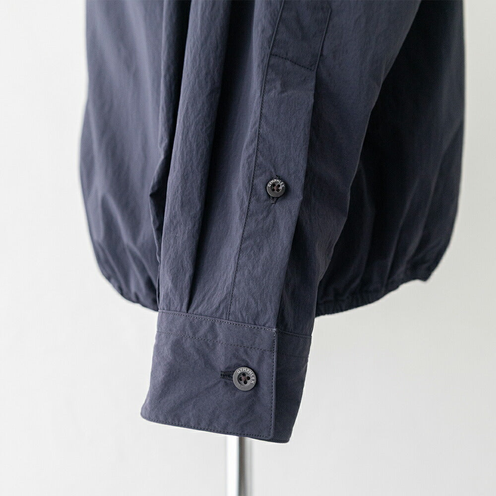 ジムフレックスナイロンタスラン長袖ギャザーシャツ(GY-B0460SYM)NYLONTASLANSHORTSHIRTL/SGYMPHLEX(メンズ)【2026春夏】*送料無料*【後払い決済不可】*