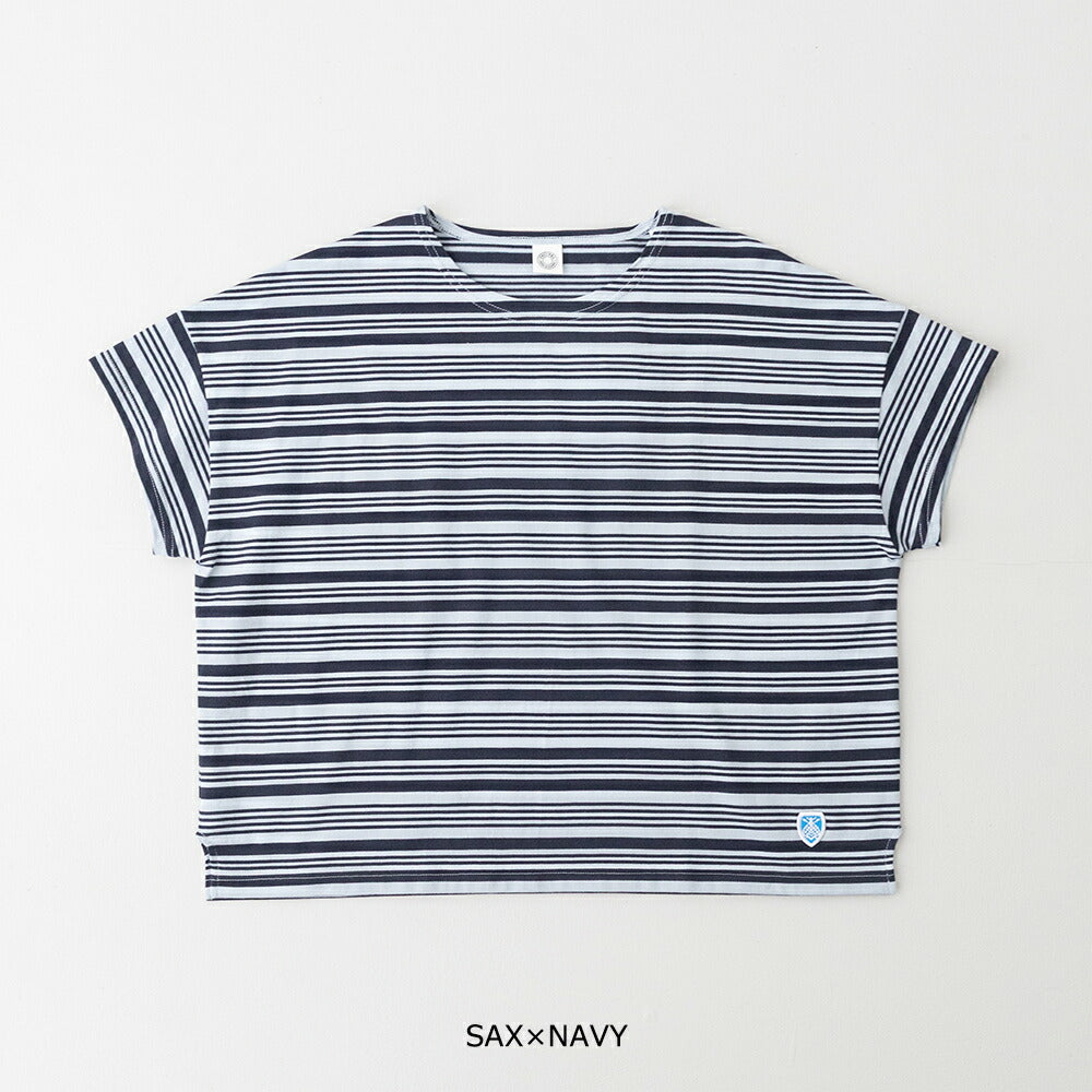 オーシバルコットンボートネック半袖Tシャツ(OR-C0335BFJ)40/2JERSEYBOATNECKS/SP.O.ORCIVAL(レディース)【2026春夏】*送料無料*【後払い決済不可】*