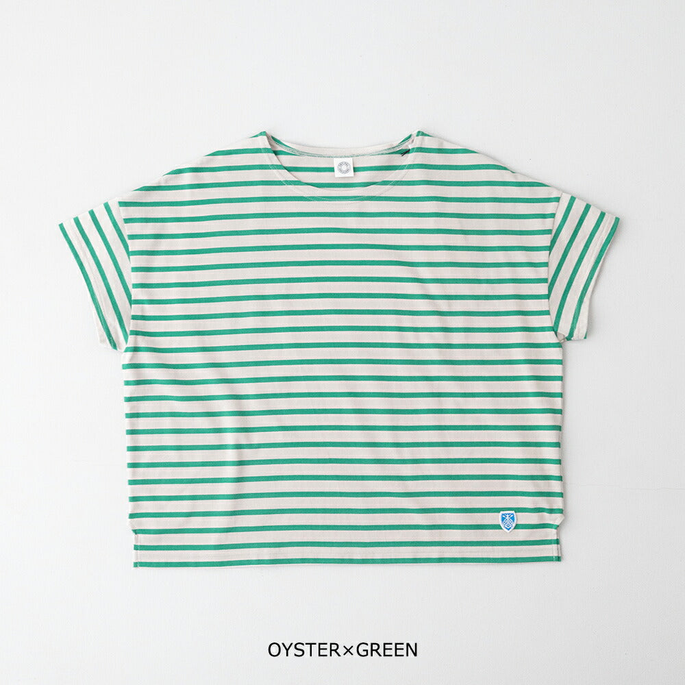 オーシバルコットンボートネック半袖Tシャツ(OR-C0335BFJ)40/2JERSEYBOATNECKS/SP.O.ORCIVAL(レディース)【2026春夏】*送料無料*【後払い決済不可】*