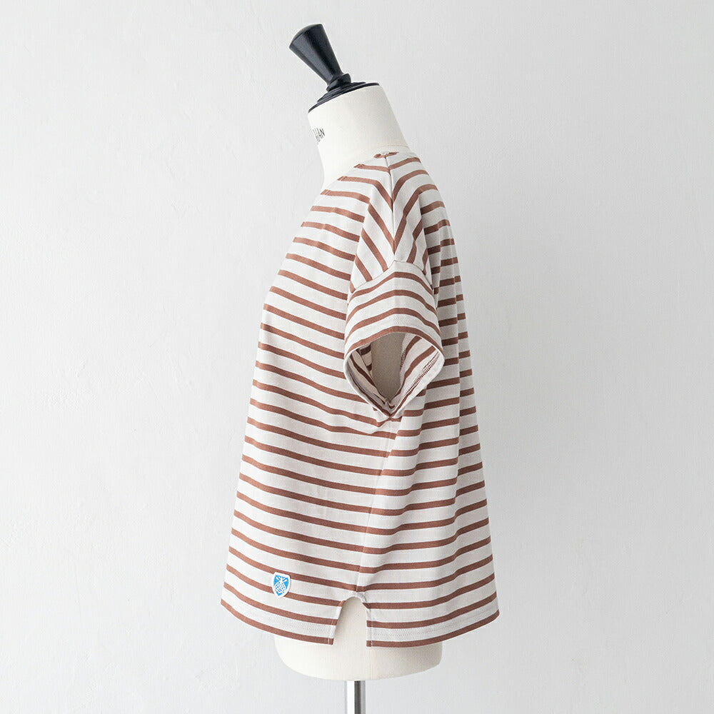 オーシバルコットンボートネック半袖Tシャツ(OR-C0335BFJ)40/2JERSEYBOATNECKS/SP.O.ORCIVAL(レディース)【2026春夏】*送料無料*【後払い決済不可】*