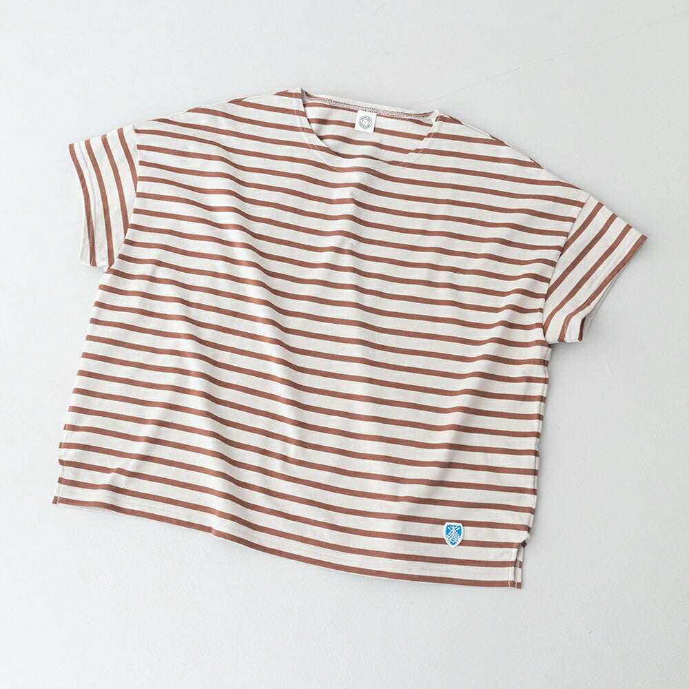 オーシバルコットンボートネック半袖Tシャツ(OR-C0335BFJ)40/2JERSEYBOATNECKS/SP.O.ORCIVAL(レディース)【2026春夏】*送料無料*【後払い決済不可】*