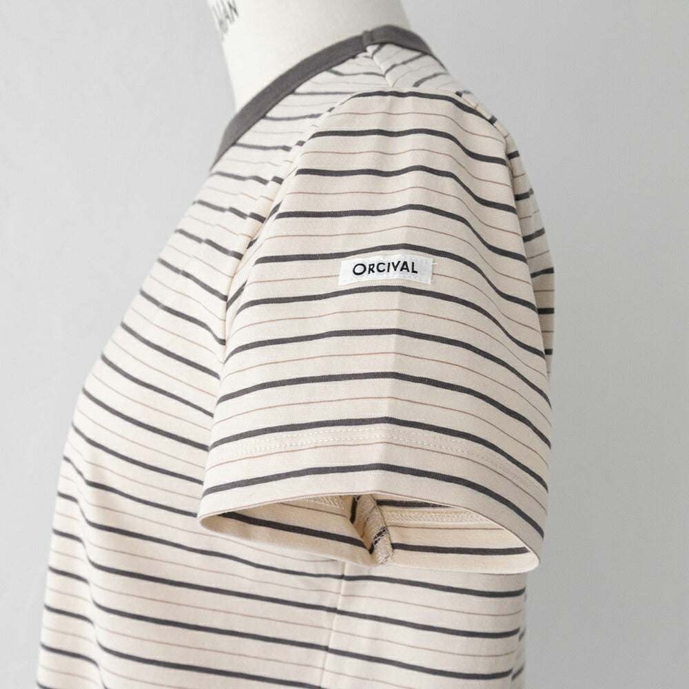 オーシバルコットンストレッチクルーネック半袖Tシャツ(OR-C0415CCF)STRETCHCREWNECKS/SP.O.ORCIVAL(レディース)【2026春夏】*送料無料*【後払い決済不可】*