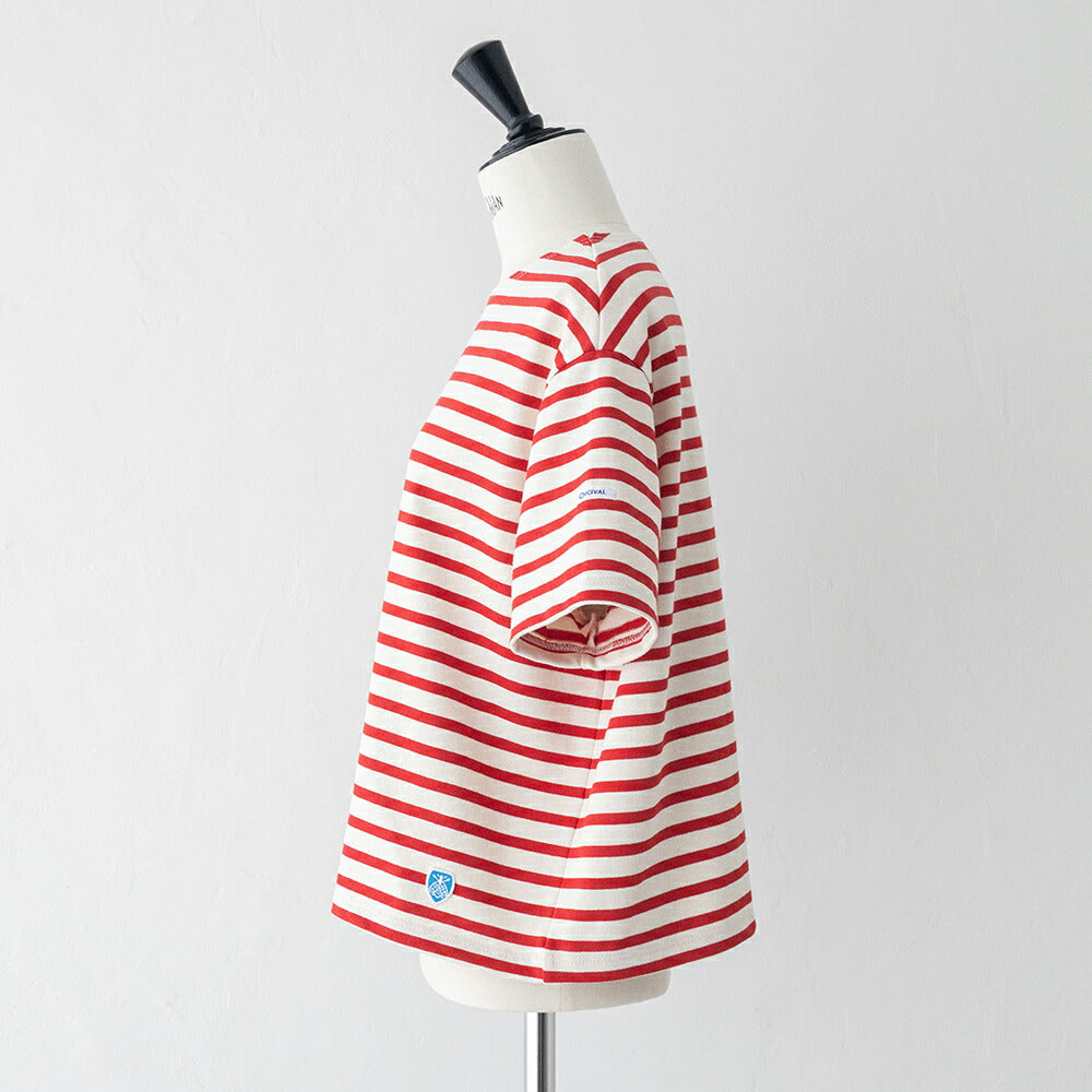 オーシバルクルーネック半袖Ｔシャツ(B258)COTTONLOURDCREWNECKS/SP.O.ORCIVAL(レディース)【2026春夏】*送料無料*【後払い決済不可】*