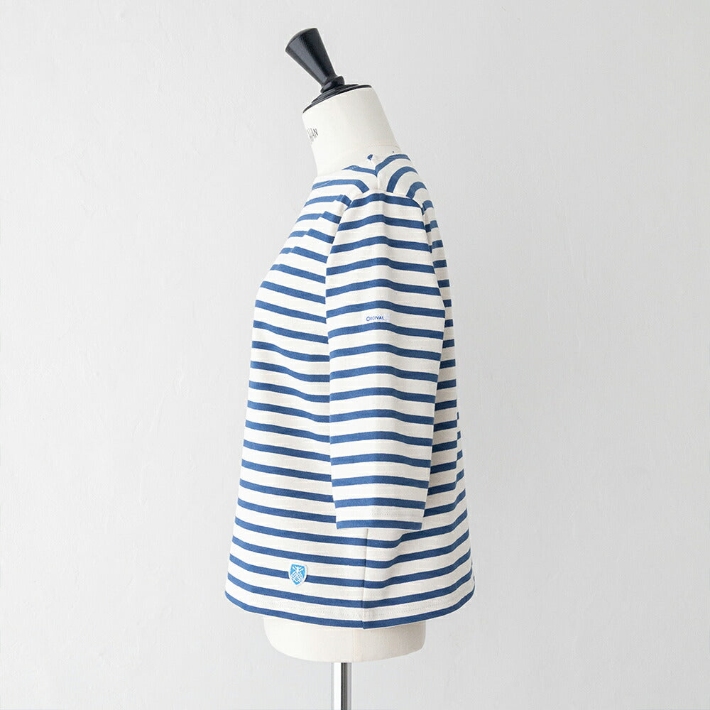 オーシバルコットンロードショートスリーブボートネックバスクシャツ(B512)COTTONLOURDSHORTLENGTHBOATNECKS/SP.O.ORCIVAL(レディース)【2026春夏】*送料無料*【後払い決済不可】*