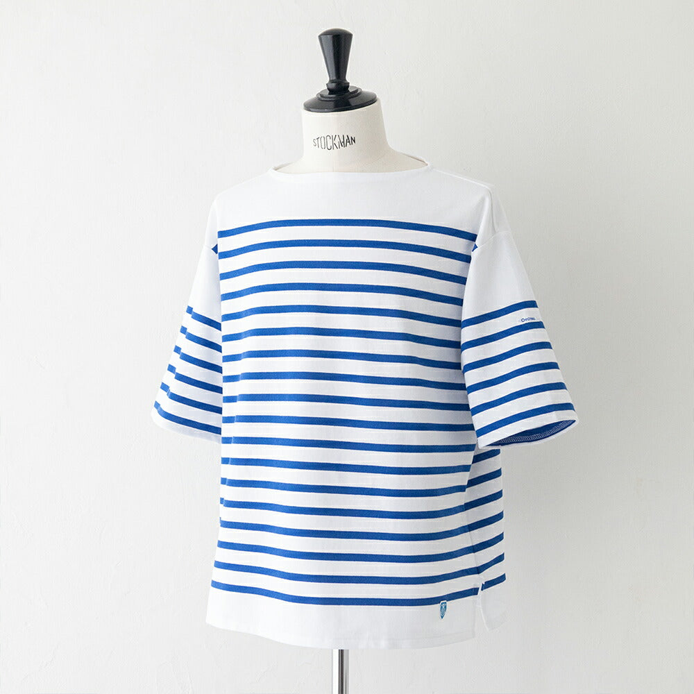 オーシバルラッセルワイドボートネック半袖バスクシャツ(6119B)RACHELWIDEBOATNECKS/SP.O.ORCIVAL(メンズ)【2026春夏】*送料無料*【後払い決済不可】*