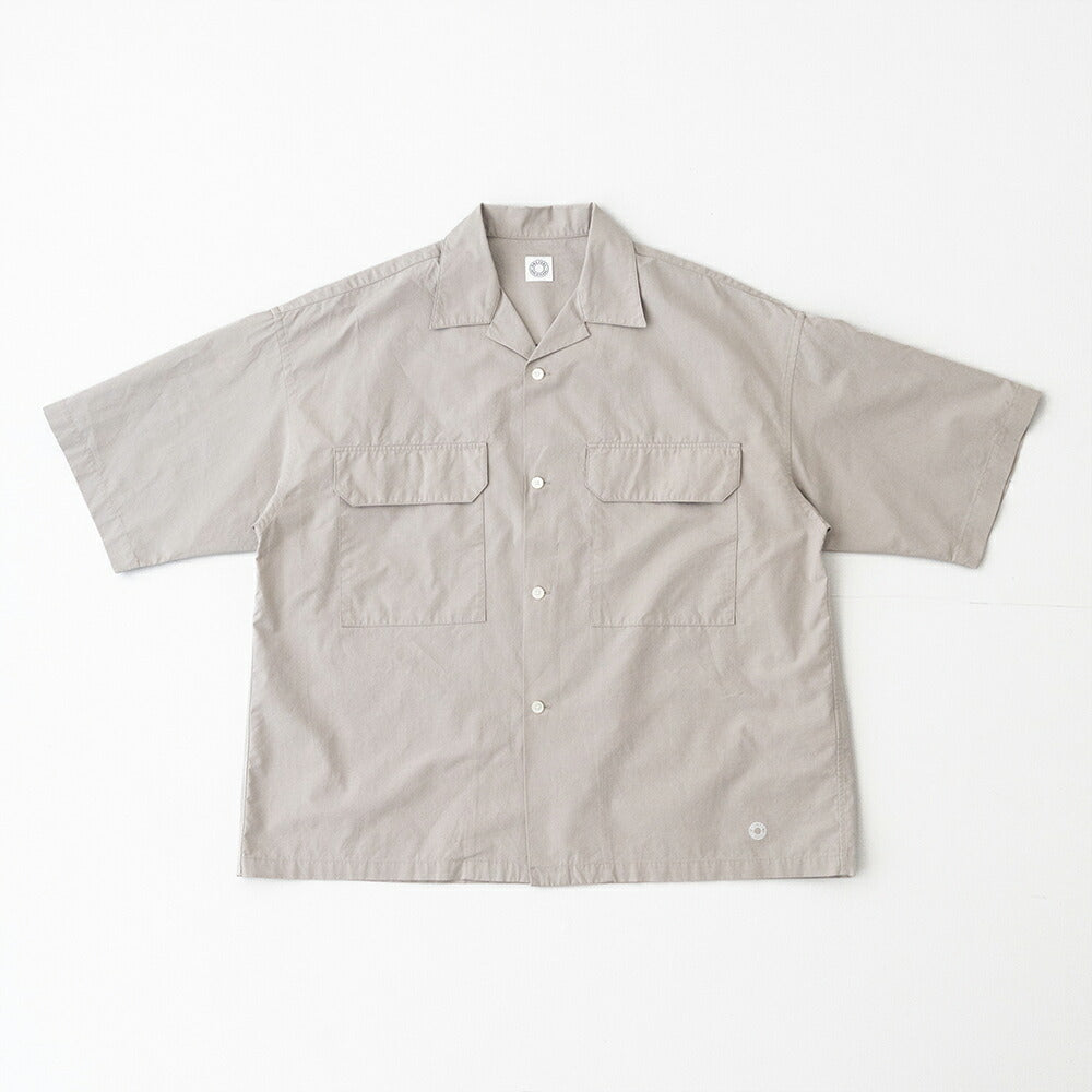 オーシバルコットンリネンオープンカラー半袖シャツ(OR-B0455IMB)OPENCOLLARPKDETAILS/SSHIRTORCIVAL(メンズ)【2026春夏】*送料無料*【後払い決済不可】*