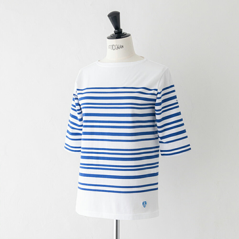 オーシバル40／2ジャージーボートネックハーフスリーブプルオーバー(OR-C0136LOB)40/2JERSEYBOATNECKH/SP.O.ORCIVAL(レディース)【2026春夏】*送料無料*【後払い決済不可】*