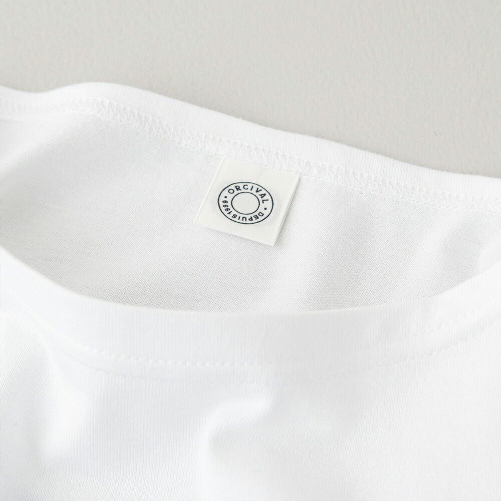 オーシバル40／2ジャージーボートネックハーフスリーブプルオーバー(OR-C0136LOB)40/2JERSEYBOATNECKH/SP.O.ORCIVAL(レディース)【2026春夏】*送料無料*【後払い決済不可】*