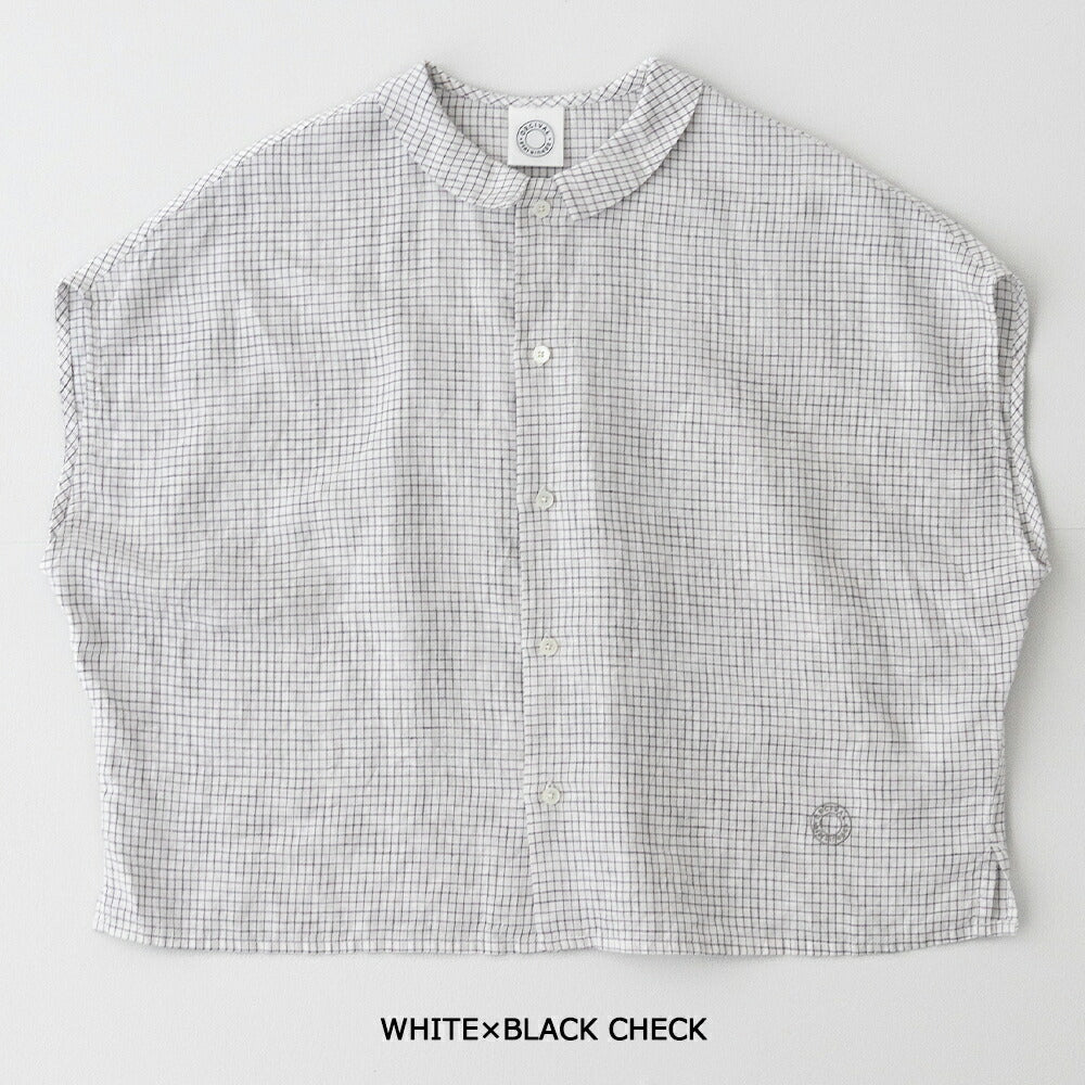 オーシバルリネンチェックスリーブレスシャツ(OR-B0360LCH)60/-LINENCHCKSLEEVELESSSHIRTORCIVAL(レディース)【2026春夏】*送料無料*【後払い決済不可】*
