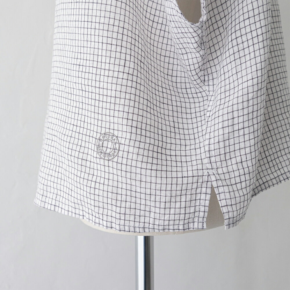 オーシバルリネンチェックスリーブレスシャツ(OR-B0360LCH)60/-LINENCHCKSLEEVELESSSHIRTORCIVAL(レディース)【2026春夏】*送料無料*【後払い決済不可】*