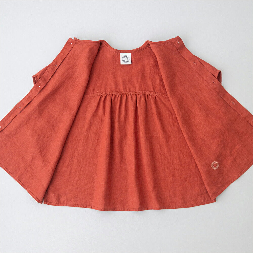 オーシバルリネンスリーブレスシャツ(OR-B0360YLM)40sLINENCLOTHSLEEVELESSSHIRTORCIVAL(レディース)【2026春夏】*送料無料*【後払い決済不可】*