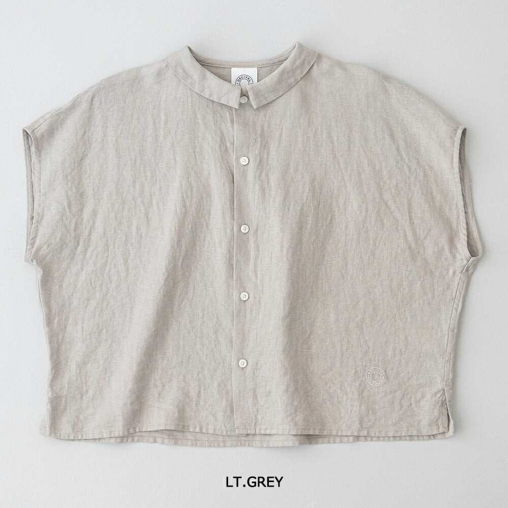 オーシバルリネンスリーブレスシャツ(OR-B0360YLM)40sLINENCLOTHSLEEVELESSSHIRTORCIVAL(レディース)【2026春夏】*送料無料*【後払い決済不可】*