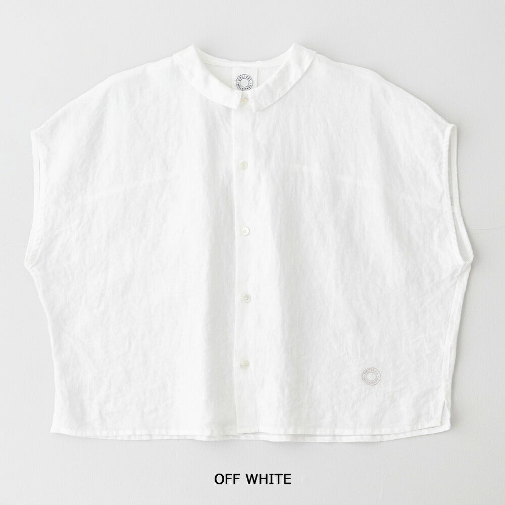 オーシバルリネンスリーブレスシャツ(OR-B0360YLM)40sLINENCLOTHSLEEVELESSSHIRTORCIVAL(レディース)【2026春夏】*送料無料*【後払い決済不可】*