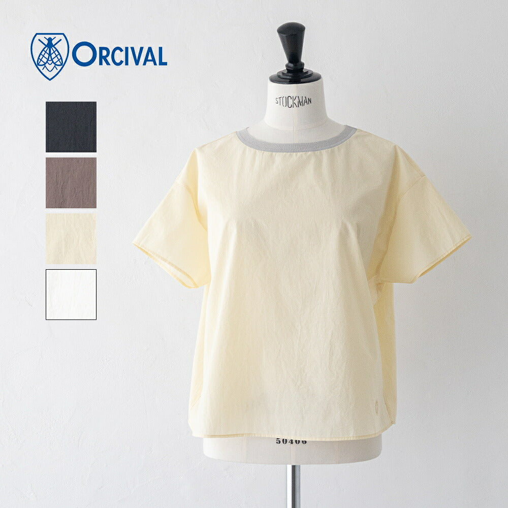 オーシバルエアリーコットンシースループルオーバー(OR-B0450ARC)AIRYCOTTONSEETHROUGHP.O.ORCIVAL(レディース)【2026春夏】*送料無料*【後払い決済不可】*