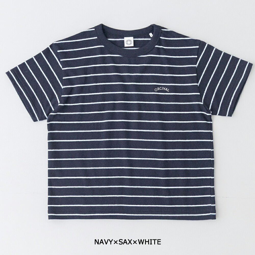 オーシバルアンイーブンジャージー刺繍ショートスリーブTシャツ(OR-C0519TSB)UNEVENJERSEYEMBROIDERYSHORTSLEEVET-SHIRTORCIVAL(レディース)【2026春夏】*送料無料*【後払い決済不可】*