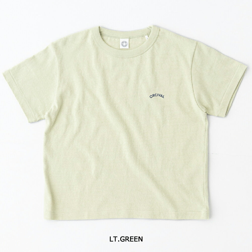 オーシバルアンイーブンジャージー刺繍ショートスリーブTシャツ(OR-C0519TSB)UNEVENJERSEYEMBROIDERYSHORTSLEEVET-SHIRTORCIVAL(レディース)【2026春夏】*送料無料*【後払い決済不可】*