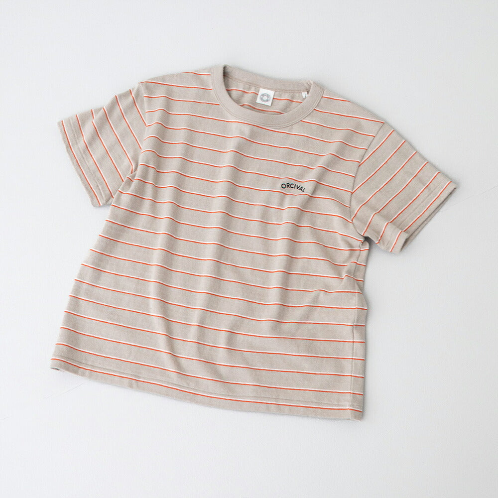 オーシバルアンイーブンジャージー刺繍ショートスリーブTシャツ(OR-C0519TSB)UNEVENJERSEYEMBROIDERYSHORTSLEEVET-SHIRTORCIVAL(レディース)【2026春夏】*送料無料*【後払い決済不可】*