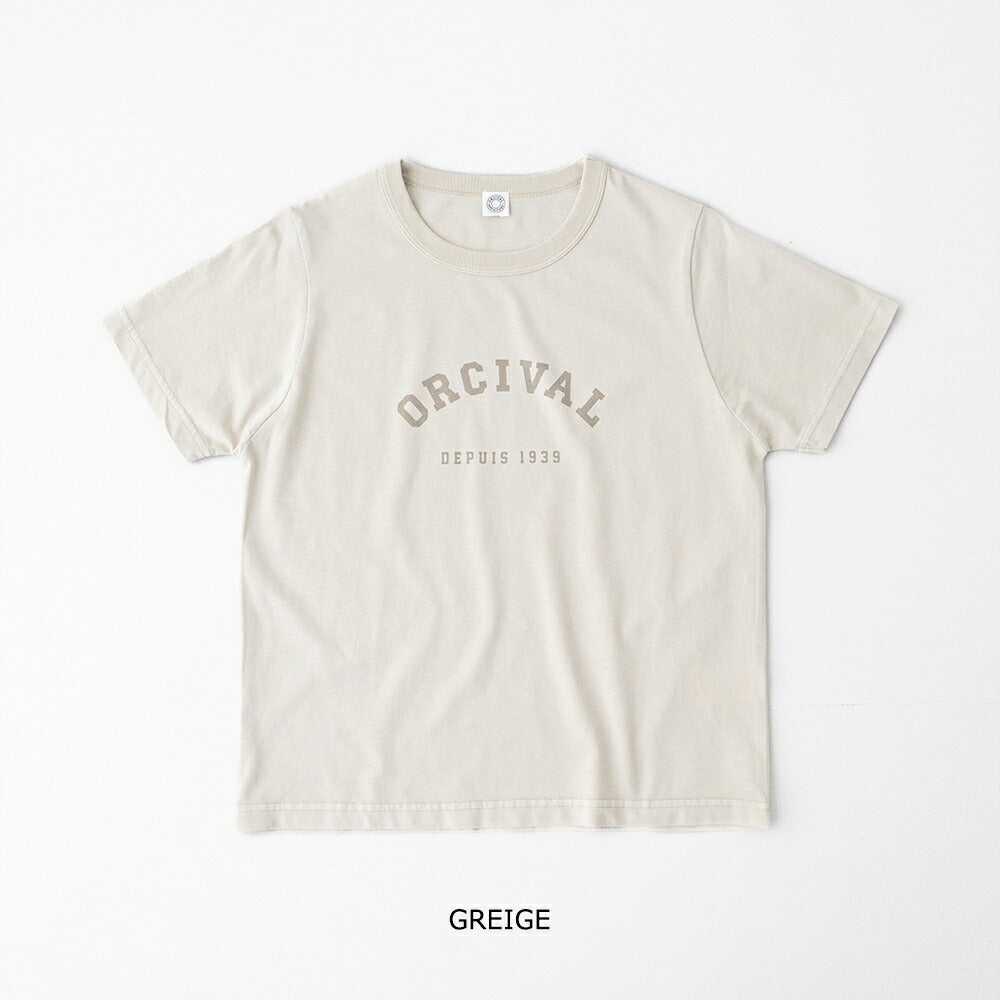 オーシバルジャージーニットコンパクトプリントTシャツ(OR-C0524TAB)40S/2JERSEYKNITCOMPACTPRINTT-SHIRTORCIVAL(レディース)【2026春夏】*送料無料*【後払い決済不可】*