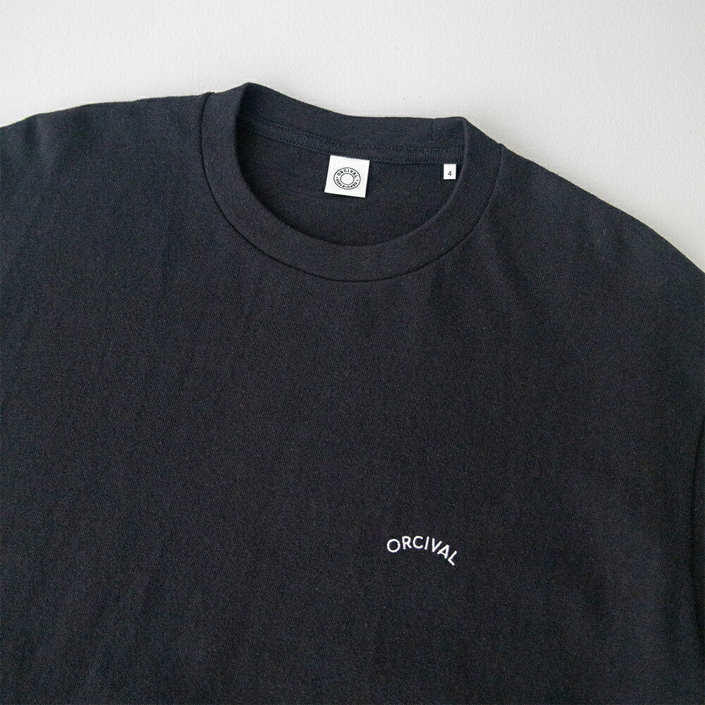 オーシバルアンイーブンジャージー刺繍ショートスリーブTシャツ(OR-C0520TSB)UNEVENJERSEYEMBROIDERYSHORTSLEEVET-SHIRTORCIVAL(メンズ)【2026春夏】*送料無料*【後払い決済不可】*