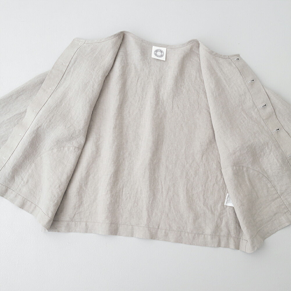 オーシバルリネンクルーネックカーディガン(OR-A0783YLM)40sLINENCLOTHCREWNECKCARDIGANORCIVAL(レディース)【2026春夏】*送料無料*【後払い決済不可】*