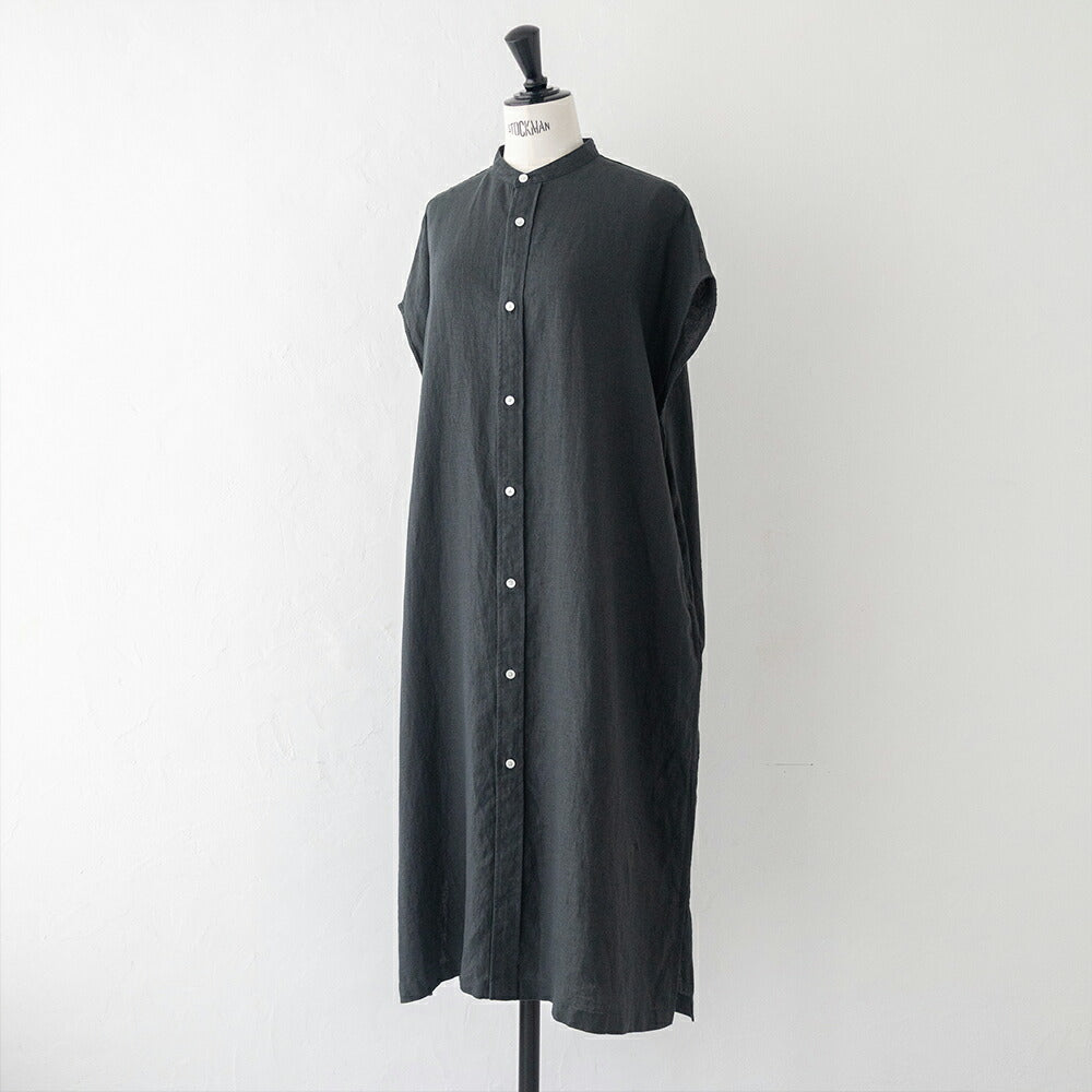 オーシバルリネンスリーブレスドレス(OR-G0094YLM)40sLINENCLOTHSLEEVELESSDRESSORCIVAL(レディース)【2026春夏】*送料無料*【後払い決済不可】*
