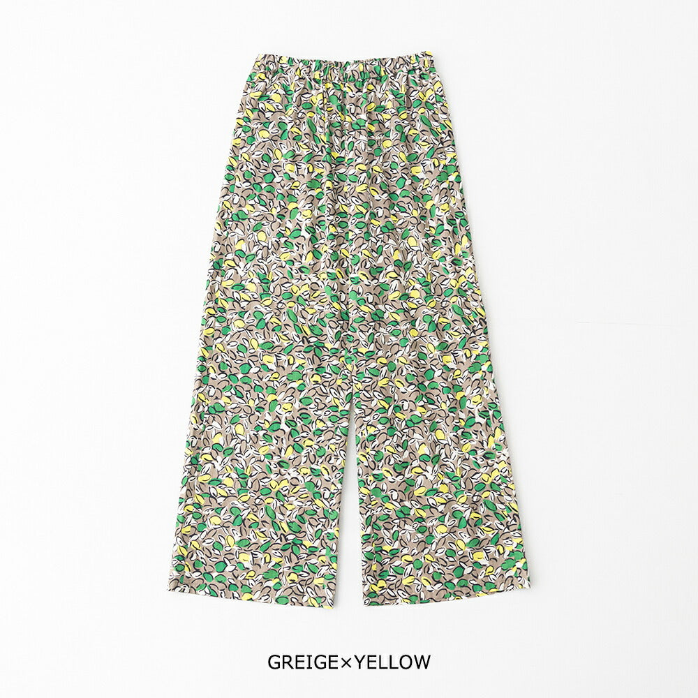 オーシバルコットンポプリンプリントイージーパンツ(OR-E0299PFM)FRENCHPRINTEDPOPLINPRINTEDEASYPANTSORCIVAL(レディース)【2026春夏】*送料無料*【後払い決済不可】*