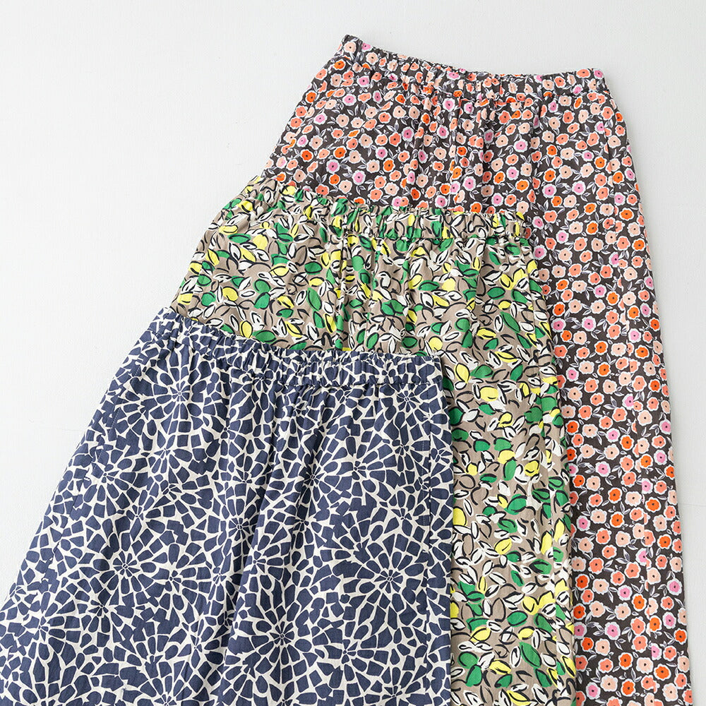 オーシバルコットンポプリンプリントイージーパンツ(OR-E0299PFM)FRENCHPRINTEDPOPLINPRINTEDEASYPANTSORCIVAL(レディース)【2026春夏】*送料無料*【後払い決済不可】*