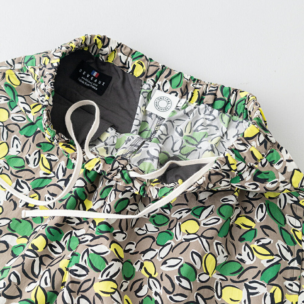 オーシバルコットンポプリンプリントイージーパンツ(OR-E0299PFM)FRENCHPRINTEDPOPLINPRINTEDEASYPANTSORCIVAL(レディース)【2026春夏】*送料無料*【後払い決済不可】*