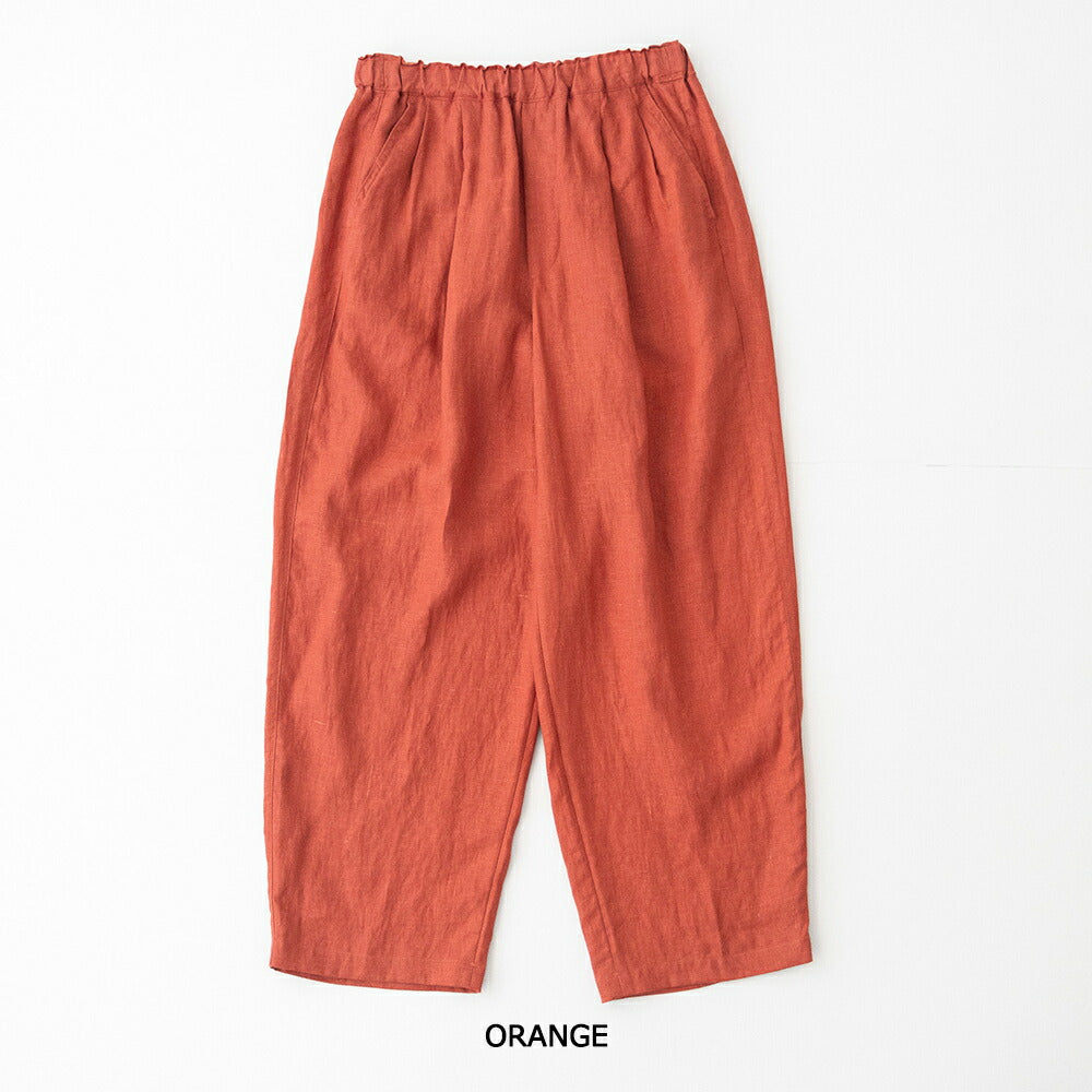 オーシバルリネンイージーパンツ(OR-E0300YLM)40sLINENCLOTHEASYPANTSORCIVAL(レディース)【2026春夏】*送料無料*【後払い決済不可】*