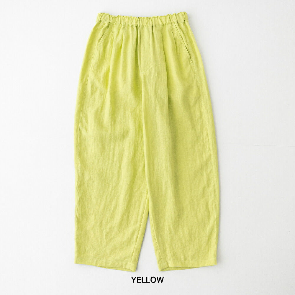 オーシバルリネンイージーパンツ(OR-E0300YLM)40sLINENCLOTHEASYPANTSORCIVAL(レディース)【2026春夏】*送料無料*【後払い決済不可】*