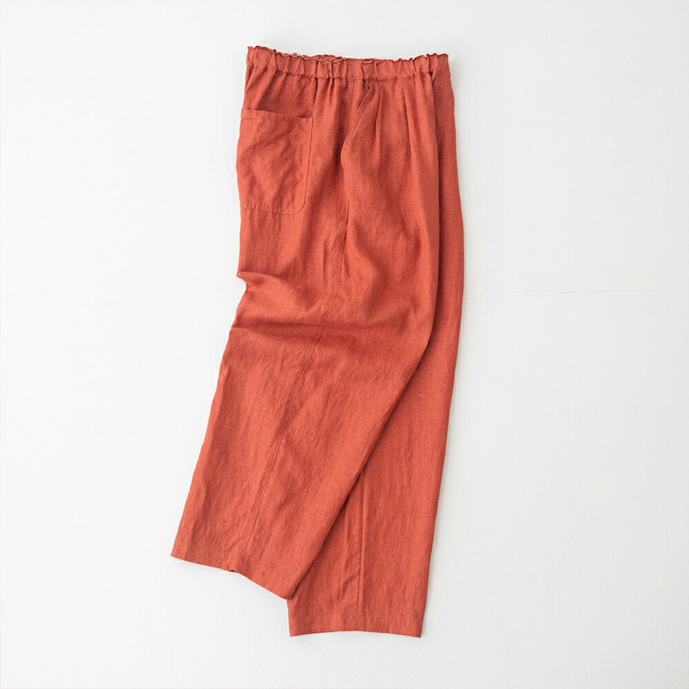 オーシバルリネンイージーパンツ(OR-E0300YLM)40sLINENCLOTHEASYPANTSORCIVAL(レディース)【2026春夏】*送料無料*【後払い決済不可】*