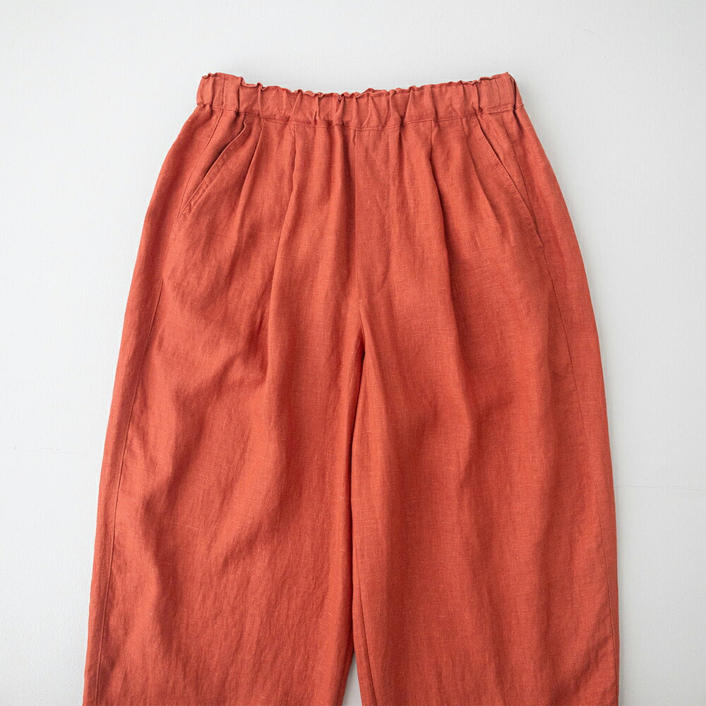 オーシバルリネンイージーパンツ(OR-E0300YLM)40sLINENCLOTHEASYPANTSORCIVAL(レディース)【2026春夏】*送料無料*【後払い決済不可】*
