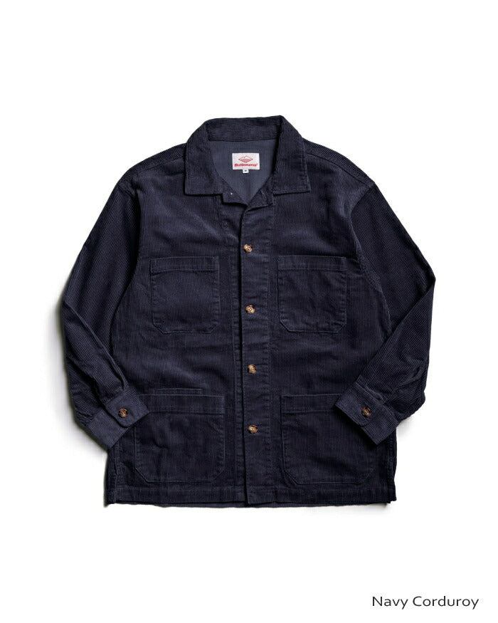 バテンウェアキャニオンシャツジャケット(SHI-011-11-NVY)CanyonShirtJacketBattenwear(メンズ)【2024秋冬】*送料無料*【後払い決済不可】***