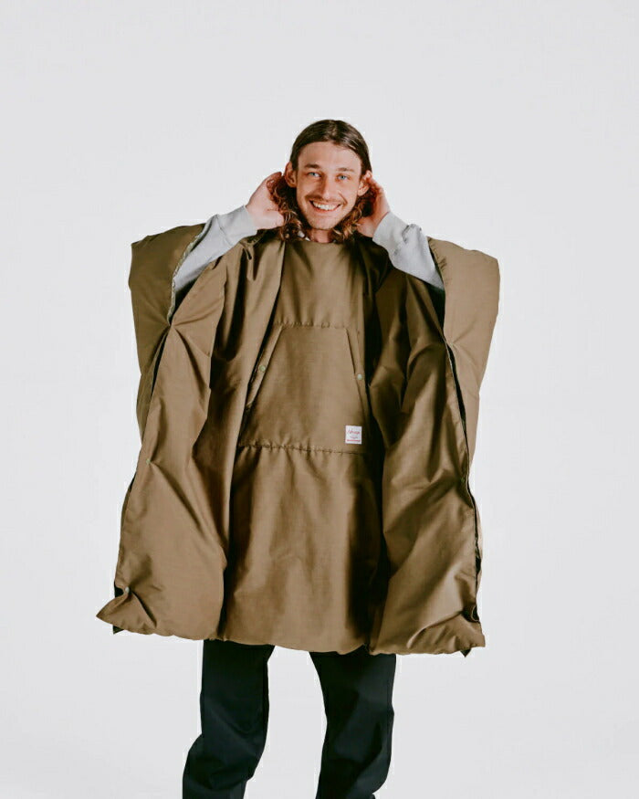 バテンウェアBattenwearxNangaCampingPoncho(OUT-901-47)Battenwear(メンズ)【2024秋冬】*送料無料*【後払い決済不可】*