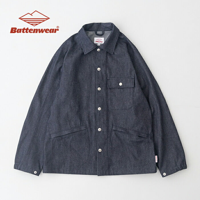 バテンウェア×PLUSUSPPLUSUSP別注DenimBeachBreaker(uspdmbb)Battenwear×PLUSUSP(メンズ)【2025秋冬】*送料無料*【後払い決済不可】*