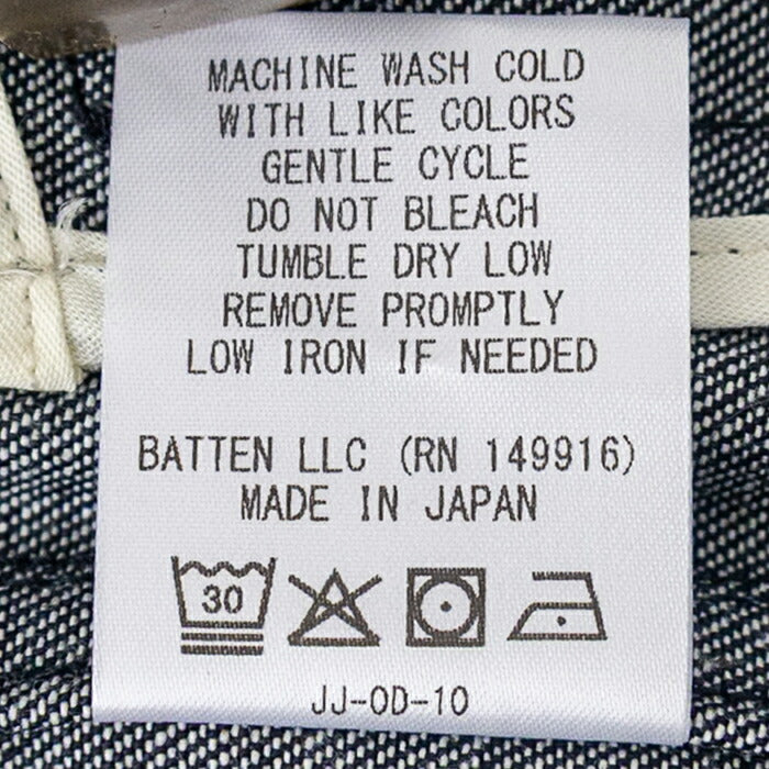バテンウェア×PLUSUSPPLUSUSP別注DenimBeachBreaker(uspdmbb)Battenwear×PLUSUSP(メンズ)【2025秋冬】*送料無料*【後払い決済不可】*