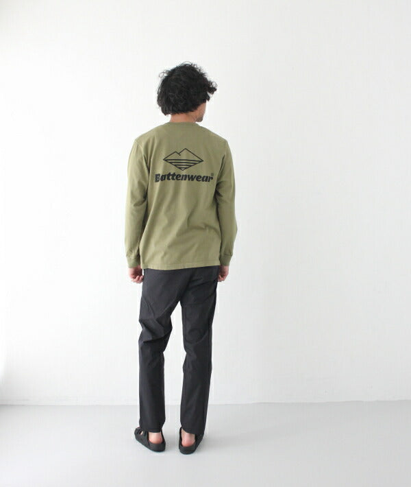 バテンウェアチーム長袖ポケットTシャツ(85021)TeamL/SPocketTeeBattenwear(メンズ)【2021春夏】【後払い決済不可】【ポイント10倍】お買い物マラソン4/2320:00〜4/281:59