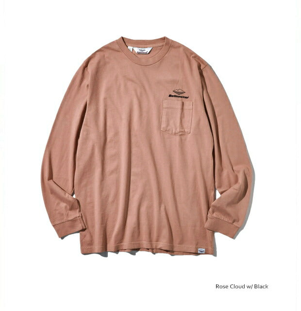 バテンウェアチーム長袖ポケットTシャツ(TEE-021)TeamL/SPocketTeeBattenwear(メンズ)【2023秋冬】*送料無料*【後払い決済不可】【ポイント10倍】期間限定3/2120:00〜3/271:59