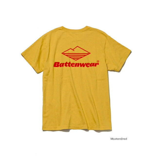 バテンウェアチームポケットTシャツ(TEE-001-26)TeamS/SPocketTeeBattenwear(メンズ)【2024春夏】*送料無料*【後払い決済不可】*