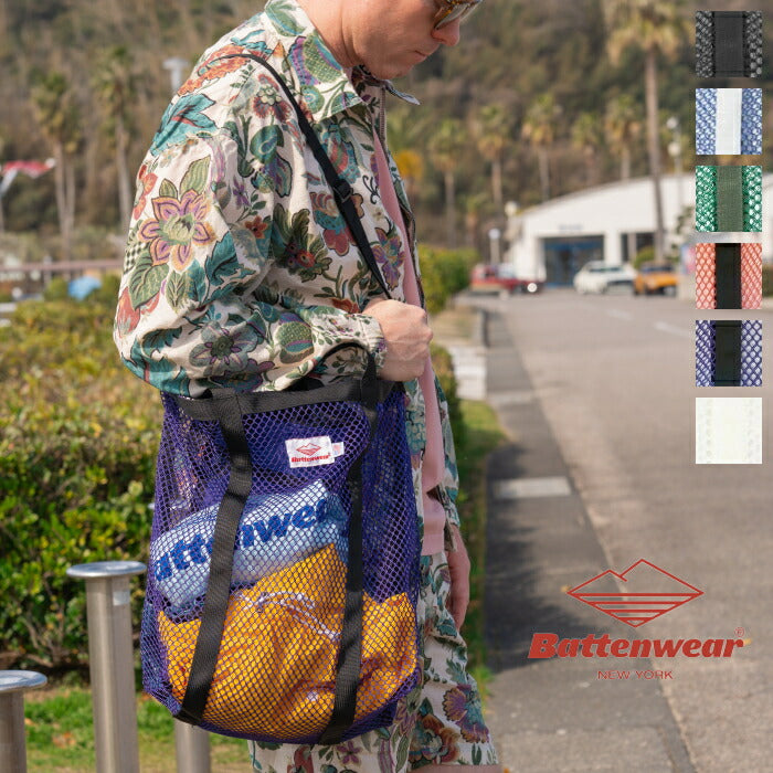 バテンウェアメッシュトート(BAG-020-41)MeshToteBattenwear(バッグ)【2024春夏】*送料無料*【後払い決済不可】*