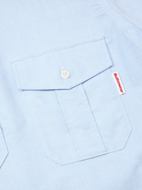 バテンウェアCottonOxfordSportPullover(30226SV)Battenwear(メンズ)【2026春夏】*送料無料*【後払い決済不可】*