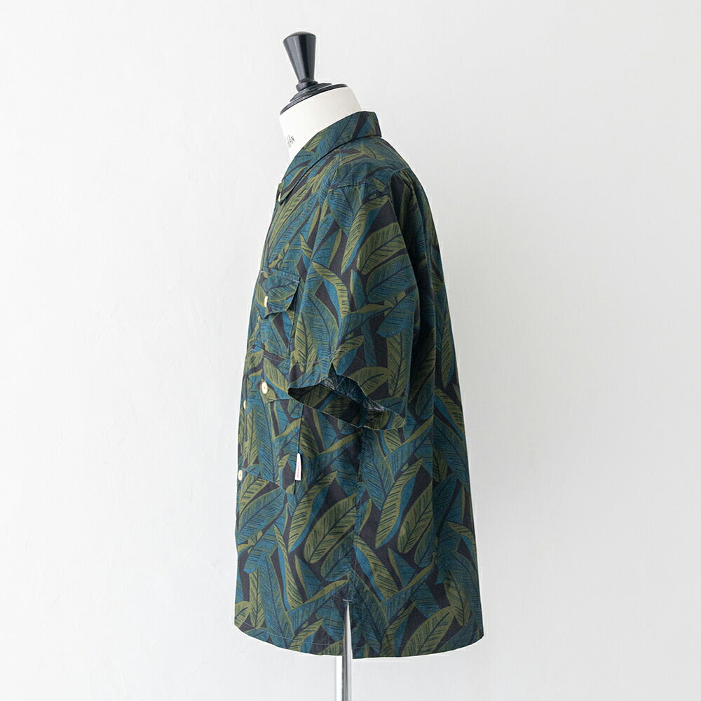 バテンウェア×ポストオーバーオールズCottonPrintedBroadClothT&CShirts(323026SV)BattenwearxPostO'Alls(メンズ)【2026春夏】*送料無料*【後払い決済不可】*