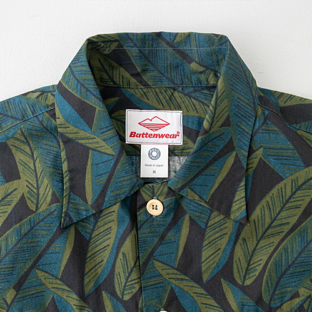 バテンウェア×ポストオーバーオールズCottonPrintedBroadClothT&CShirts(323026SV)BattenwearxPostO'Alls(メンズ)【2026春夏】*送料無料*【後払い決済不可】*